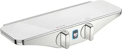 HANSA Brausebatterie HANSAEMOTION Wellfit 5863 6 V DN15 Chrom/Weiss, 5863017282, Artikel in Kategorie